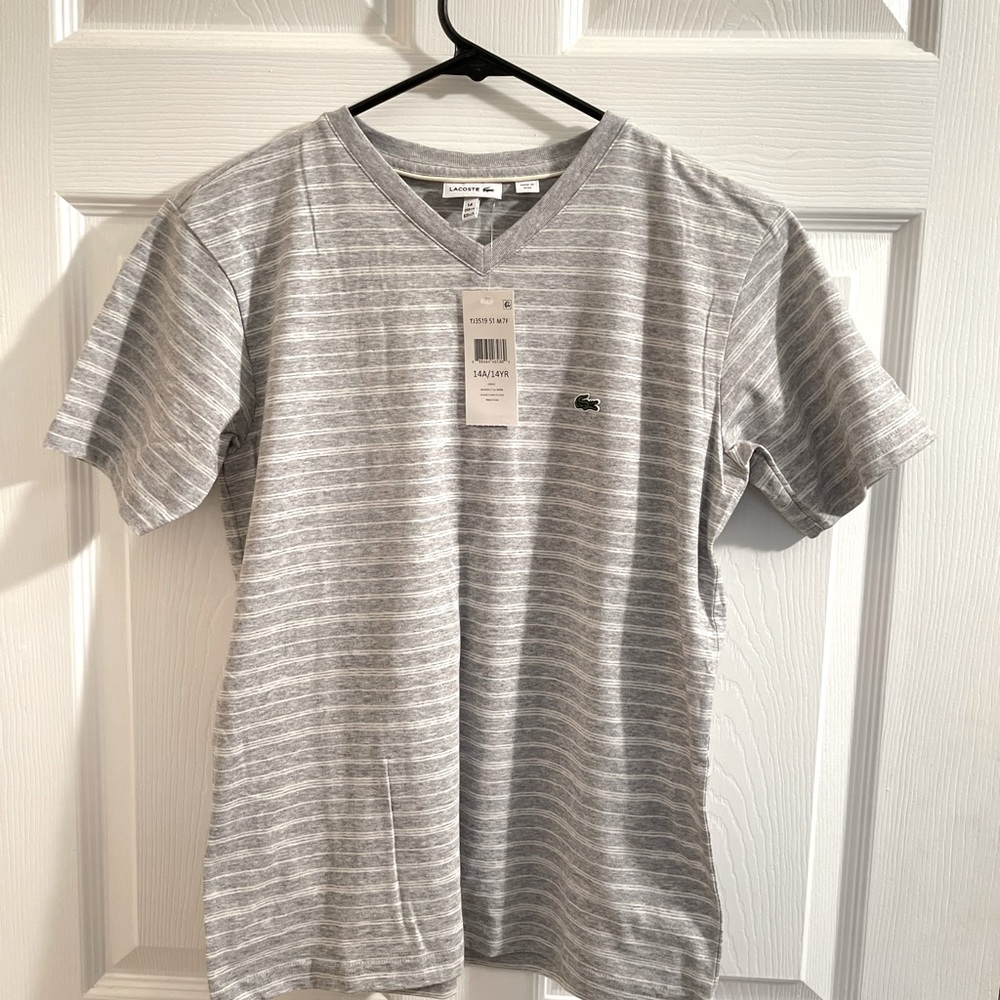 Brand new Lacoste short sleeve T-shirt